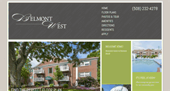 Desktop Screenshot of belmontwestapts.com